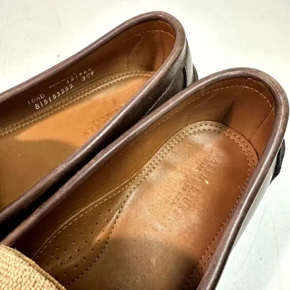 EXCELLENT Rancourt & Co. x Polo Ralph Lauren Buckle Loafer Made Maine USA 10.5 D - Picture 6 of 10